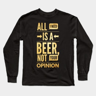 Beer lover Long Sleeve T-Shirt